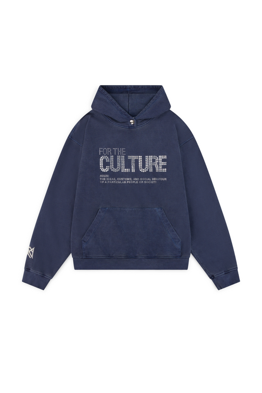 Real Artistic People Streetwear Culture Hoodie - Navy