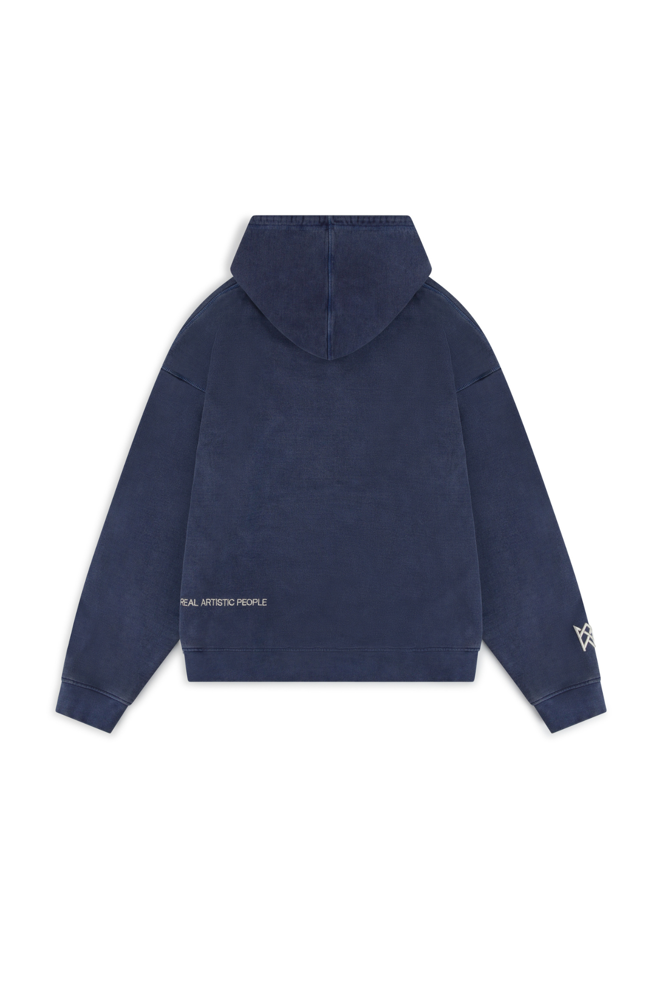 Real Artistic People Streetwear Culture Hoodie - Navy